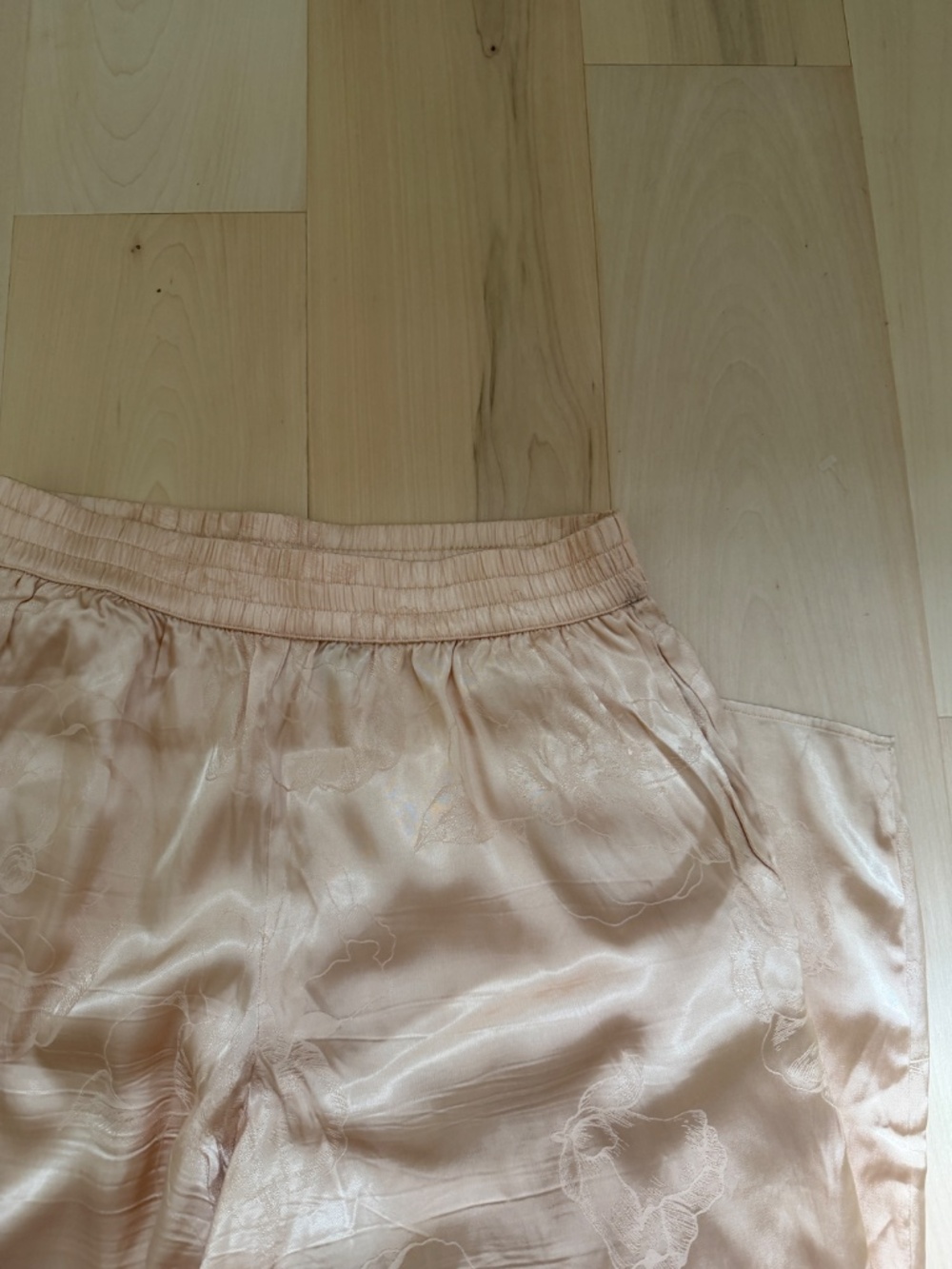 Victoria's Secret pink silky pants cottage core fairy core beachy costal - Picture 5 of 8